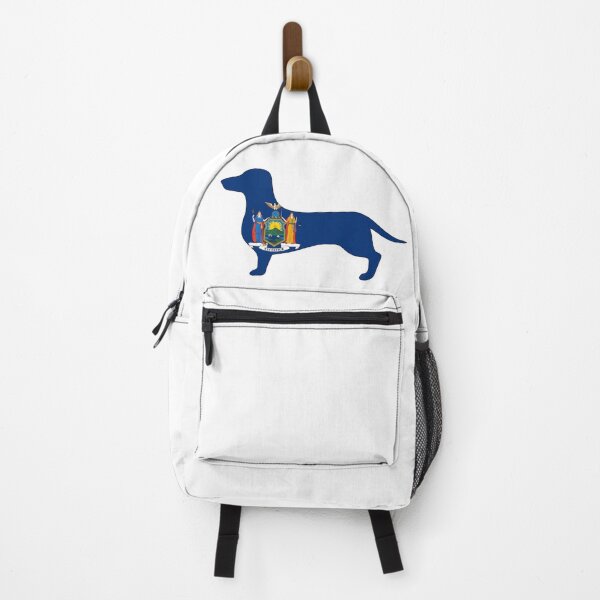 Item preview, New York Dachshund Flag designed and sold by Wienerful.