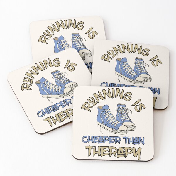 Item preview, Running Is Cheaper Than Therapy designed and sold by VintagePrada.