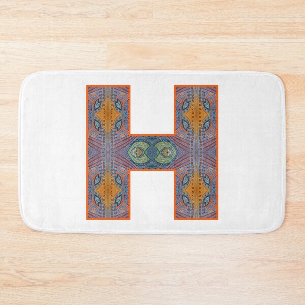 Item preview, Letter H (painting pattern) designed and sold by artfulnotebook.