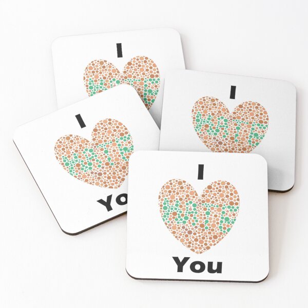 Item preview, I <HATE3 You colourblind test designed and sold by SlashyShop.