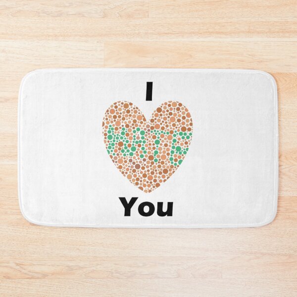 Item preview, I <HATE3 You colourblind test designed and sold by SlashyShop.