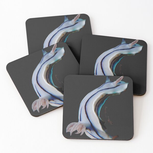 Item preview, Kawaii SeaBunny (Nudibranch) - Striped Night designed and sold by miTeless seDign.