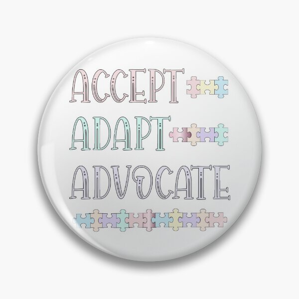 Item preview, Accept Adapt Advocate designed and sold by Mariv19.
