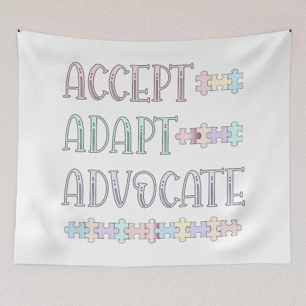 Item preview, Accept Adapt Advocate designed and sold by Mariv19.