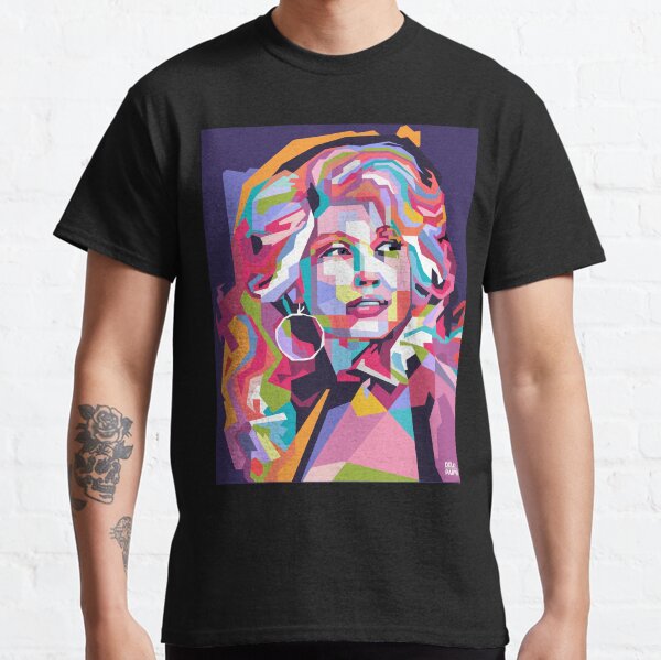 Abstract Dolly Parton in WPAP Classic T-Shirt