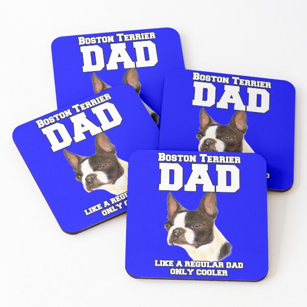 Item preview, Boston Terrier Dad Like A Regular Dad Pet Owner designed and sold by fantasticdesign.