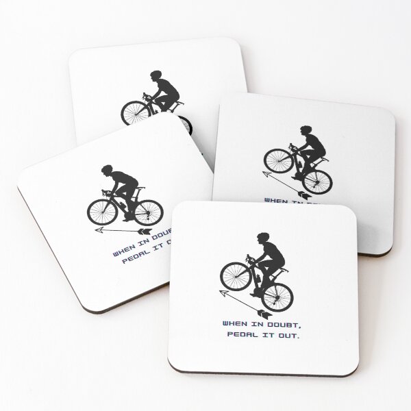 Item preview, WHEN IN DOUBT, PEDAL IT OUT. designed and sold by pedroserpa.