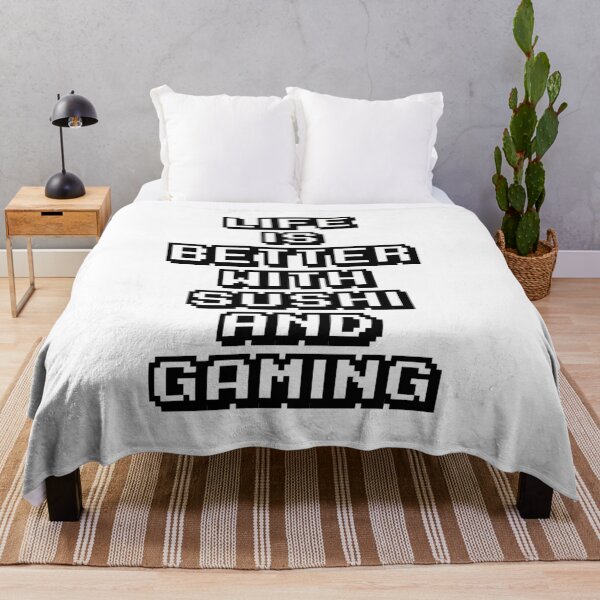 Item preview, Life Is Better With Sushi And Gaming designed and sold by carlarmes.