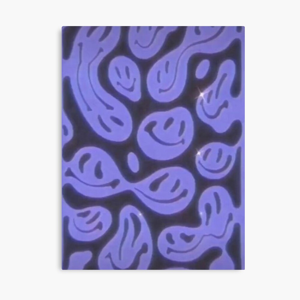 Smiley Faces Y2k Poster For Sale By Mynameiszara Redbubble