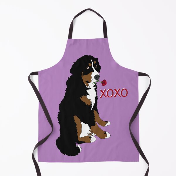 Item preview, Valentines Day Bernese Mountain Dog Xoxo Pattern designed and sold by KantstandyaC.