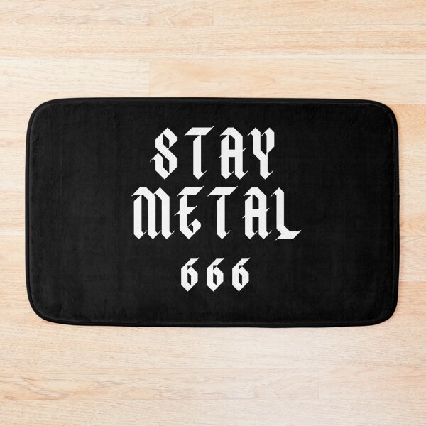 Item preview, Stay Metal 666 - Ventilador de heavy metal designed and sold by Sutra-Lotus-Co.