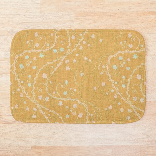 Flower Vines - 18 Bath Mat