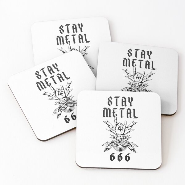 Item preview, Stay Metal 666 - Ventilador de heavy metal designed and sold by Sutra-Lotus-Co.