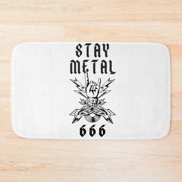 Item preview, Stay Metal 666 - Ventilador de heavy metal designed and sold by Sutra-Lotus-Co.