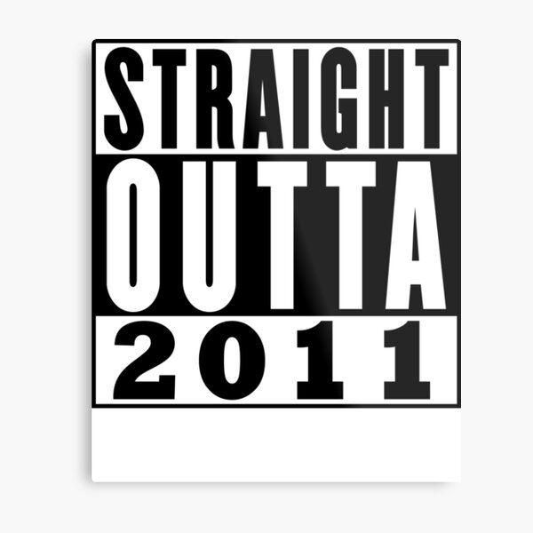 Item preview, Straight Outta 2011 Birthday designed and sold by RandomStuffShop.