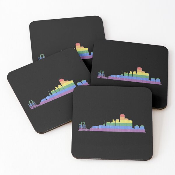 Item preview, Detroit City Skyscraper Skylines Gay Pride | Detroit LGBTQ designed and sold by JBDeszigns.