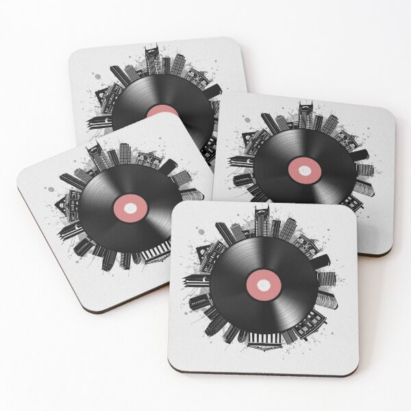 Item preview, nashville skyline vinyl designed and sold by BekimART2.