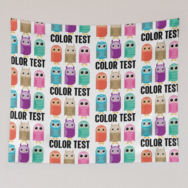 Item preview, Colour Test Owl designed and sold by GravitiTees.