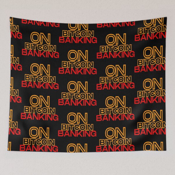 Item preview, Banking on bitcoin designed and sold by rixRIXrix.