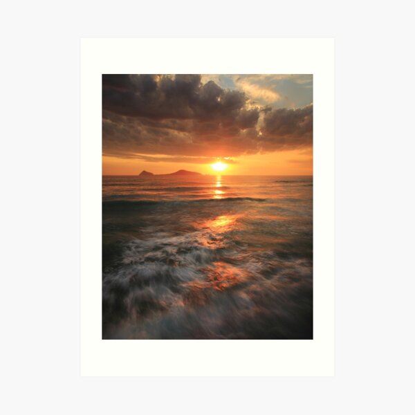 Whisky Bay Sunset Art Print