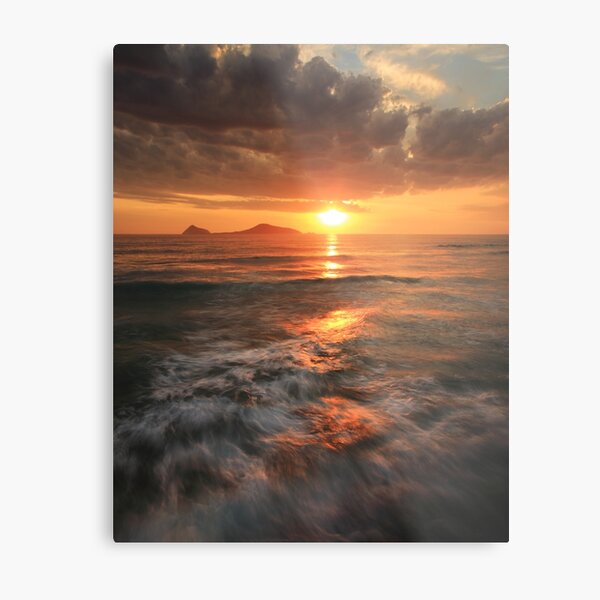Whisky Bay Sunset Metal Print
