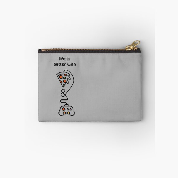 Item preview, Life is better with pizza and gaming  designed and sold by Lzdigitalstore.