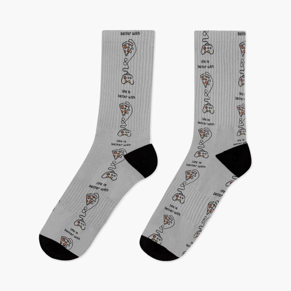 Item preview, Life is better with pizza and gaming  designed and sold by Lzdigitalstore.