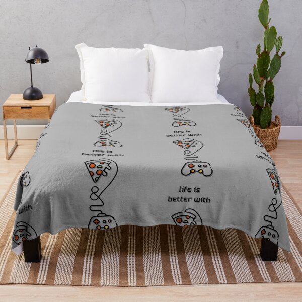 Item preview, Life is better with pizza and gaming designed and sold by Lzdigitalstore.