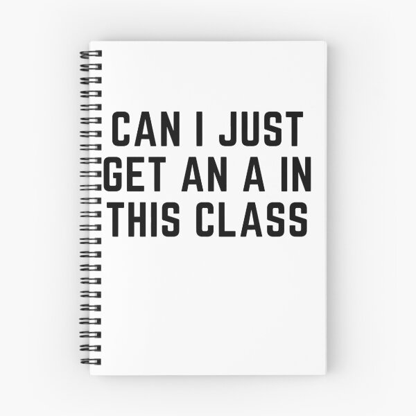 Aperçu de l'œuvre Puis-je simplement obtenir un A dans cette classe créée et vendue par CHTees.