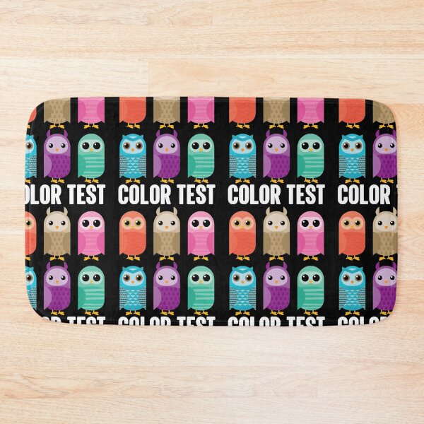 Item preview, Colour Test Owl Cute designed and sold by GravitiTees.