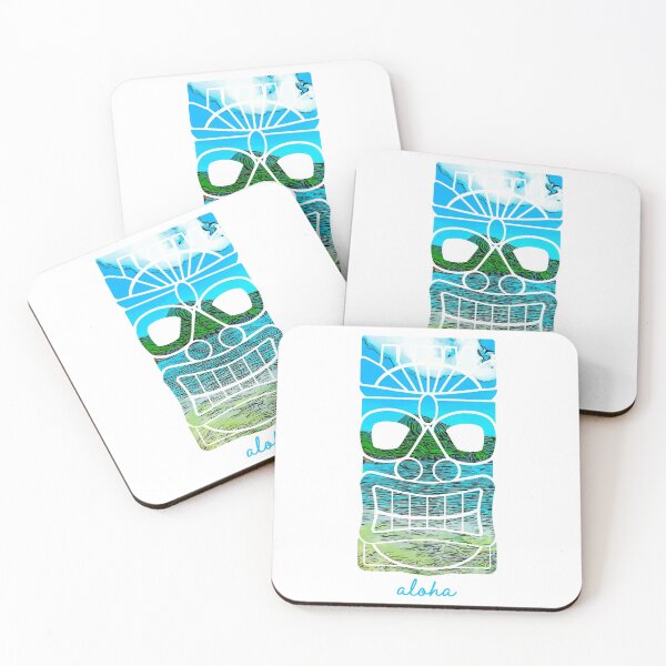 Item preview, Hanauma Bay Hawaii Tiki Head Aloha designed and sold by LifeLikeDesigns.