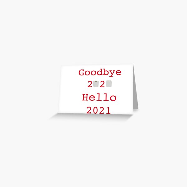 Item preview, Goodbye 2020 hello 2021 designed and sold by babidi90.