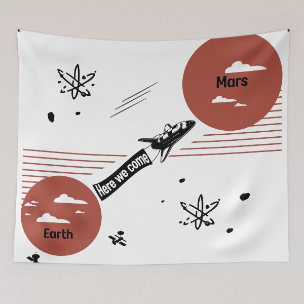 Item preview, Mars here we come designed and sold by 4800cash.