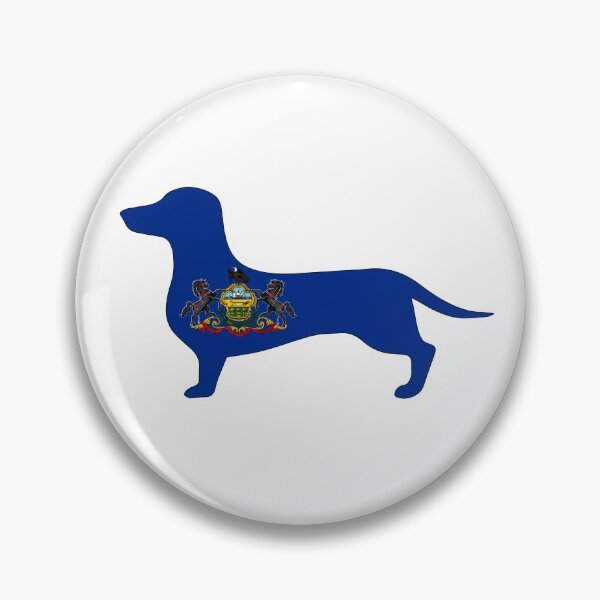 Item preview, Pennsylvania Dachshund Flag designed and sold by Wienerful.