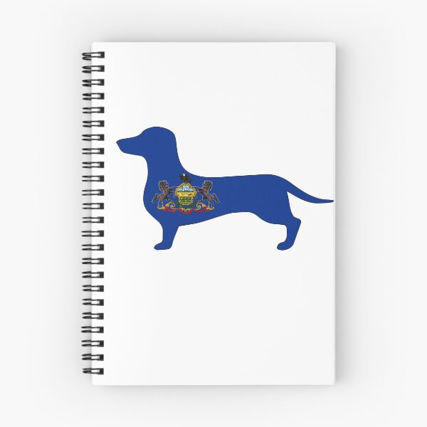 Item preview, Pennsylvania Dachshund Flag designed and sold by Wienerful.