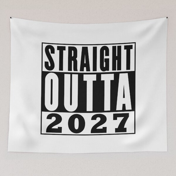 Item preview, Straight Outta 2027 Birthday designed and sold by RandomStuffShop.