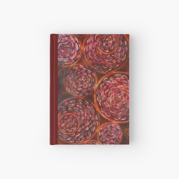 Carnations - Mixed Media Hardcover Journal