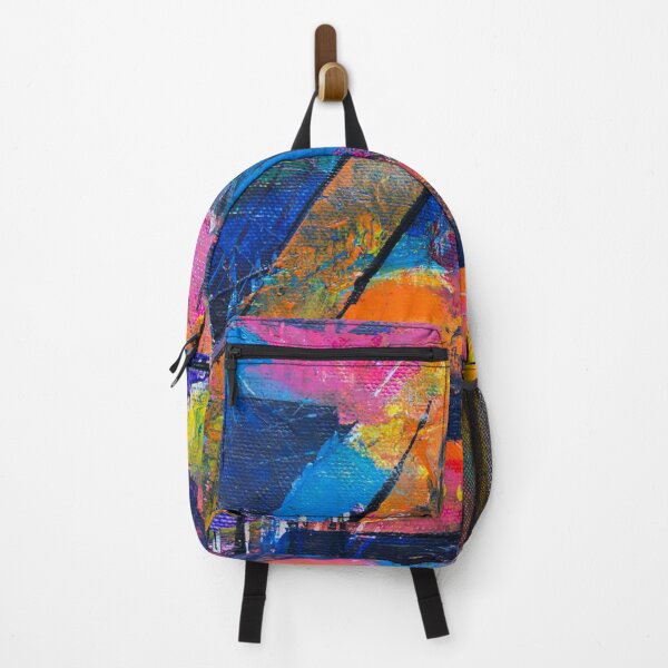 Item preview, The Colorful Triangle Hand Painted Artwork designed and sold by Saraartwork.