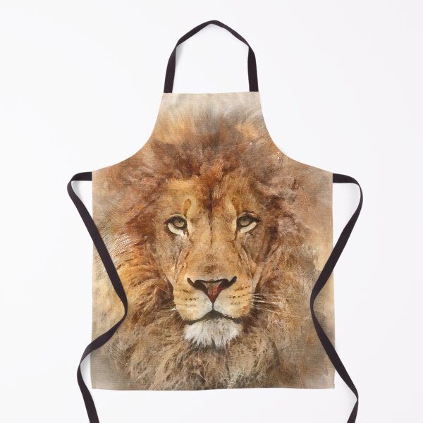 Item preview, Lion Watercolor, Art Print By LandSartprints designed and sold by LandSartprints.