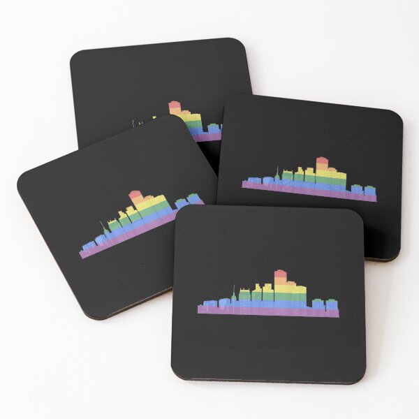 Item preview, Detroit City Skyscraper Skylines Gay Pride | Detroit LGBTQ designed and sold by JBDeszigns.