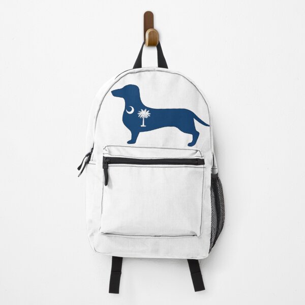 Item preview, South Carolina Dachshund Flag designed and sold by Wienerful.