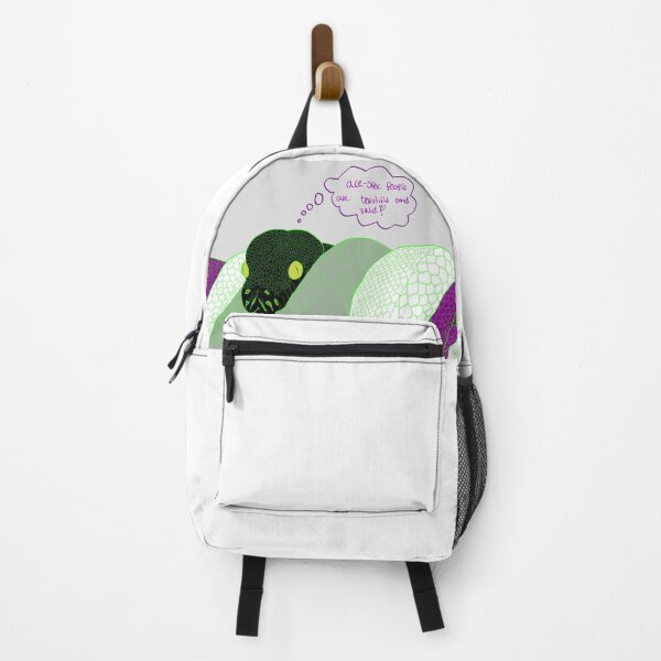 Item preview, Asexual Pride Flag Snake designed and sold by hues-of-purple // Izzy/Isabel.