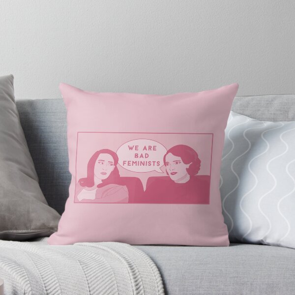 Item preview, Fleabag We Are Bad Feminists Comic Pink Pastel Illustration designed and sold by tremendoustees.