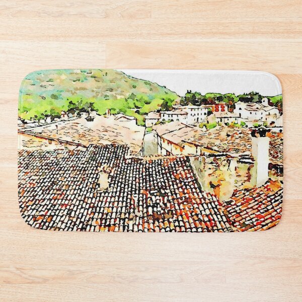 Item preview, Fognano: cityscape with roofs designed and sold by Giuseppe Cocco.