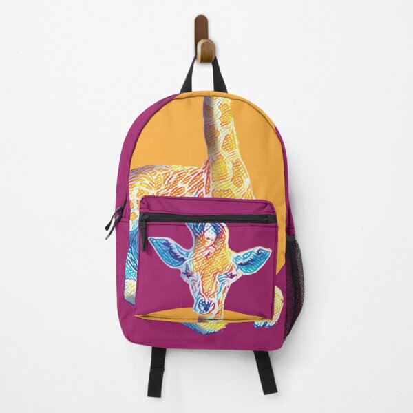Item preview, baby Giraffe mixed media art designed and sold by forziati design.