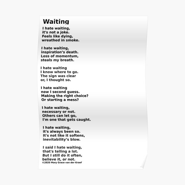 Waiting Poster