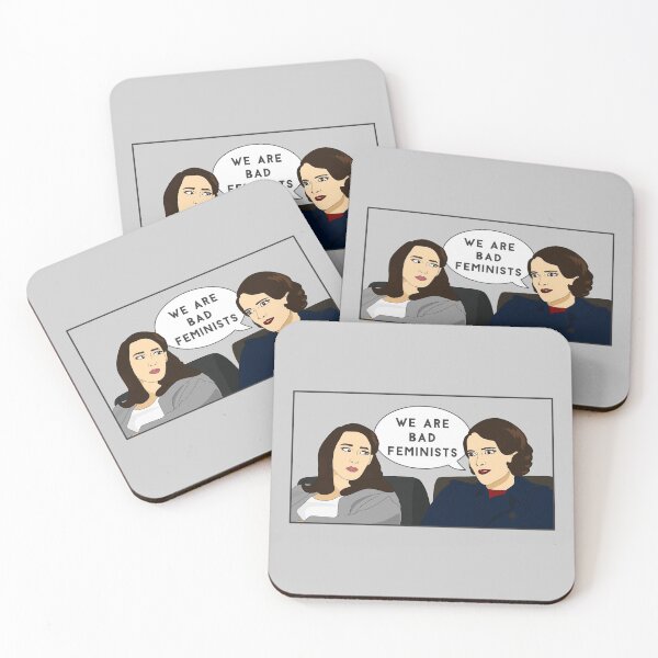 Item preview, Fleabag We Are Bad Feminists Comic Illustration designed and sold by tremendoustees.