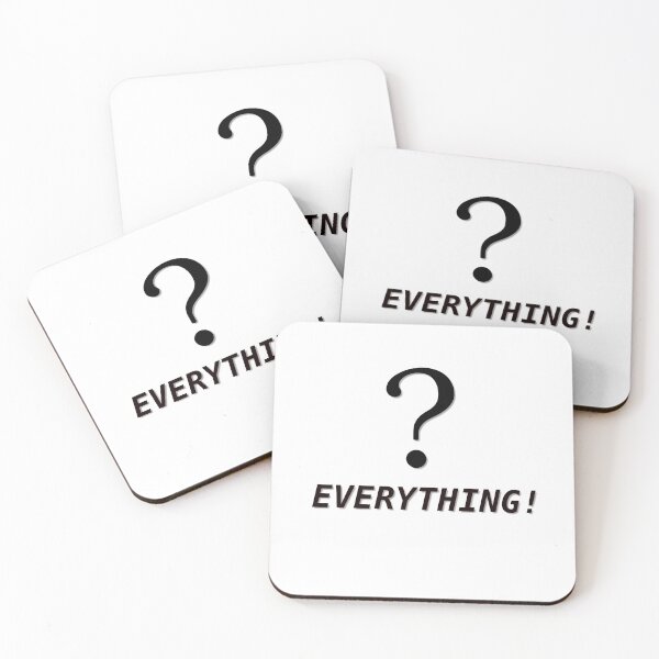 Item preview, Question Everything designed and sold by Brad Chambers.
