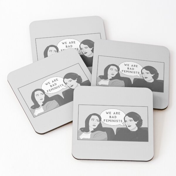 Item preview, Fleabag We Are Bad Feminists Comic Minimal Illustration designed and sold by tremendoustees.