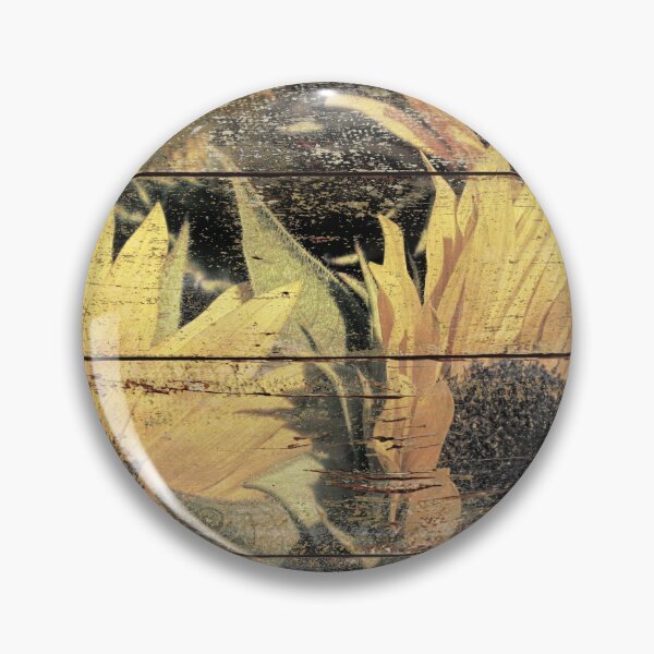 Item preview, Rustic Yellow Sunflower Flower Country Art Cottage Chic A022 designed and sold by byNicol.